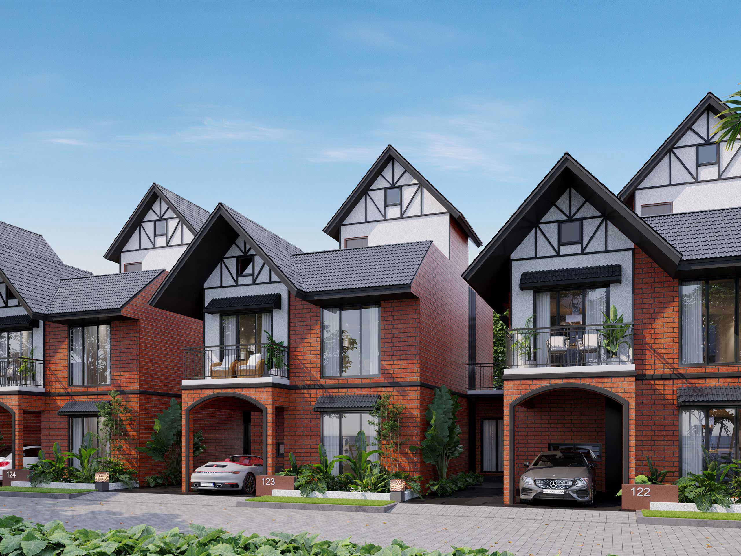 Villa street view