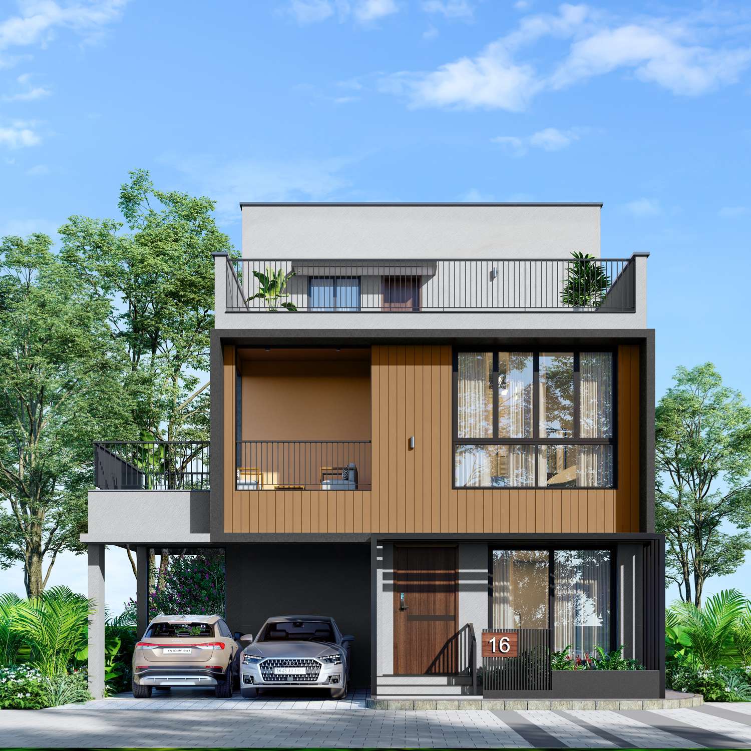 Modern villa