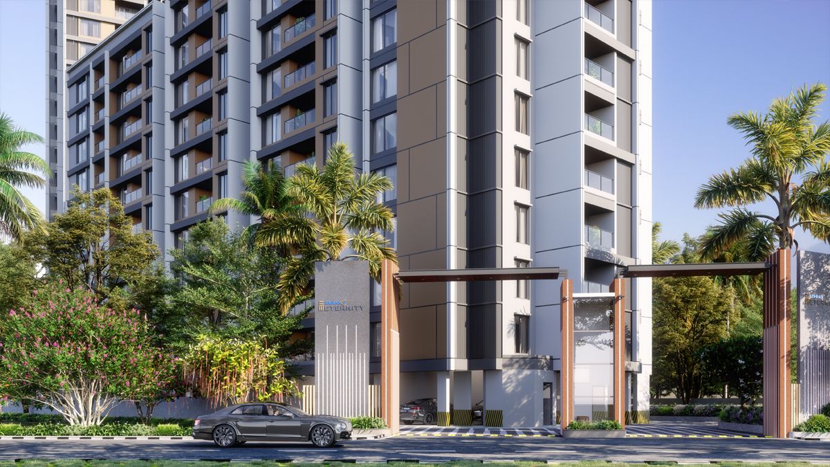 Apartment towers
